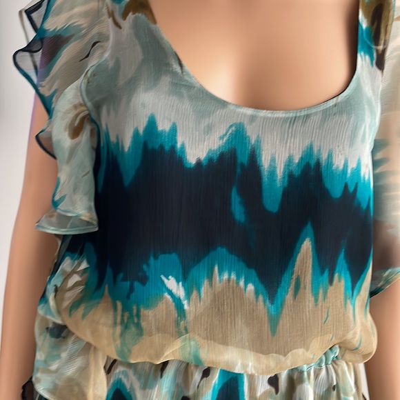 LINQ LOS ANGELES SILK WASHABLE DRESS - Picture 2 of 7